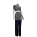 Adult girls Anime Hazbin COS Hotel Lute Cosplay Costume Grey Top Blue Pants