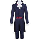 Hamilton Musical Aaron Burr Cosplay Costume Dark Blue Uniform Medieval Outfit - AwwwCos