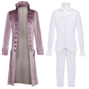 Hamilton Alexander Hamilton Cosplay Costume Medieval Light Purple for Concerts - AwwwCos