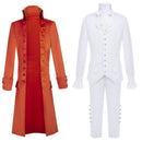 Hamilton Musical Alexandar Cosplay Costume Orange Uniform Medieval Outfit - AwwwCos