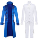 Hamilton Musical Alexandar Hamilton Cosplay Costume Blue Uniform for Concert - AwwwCos
