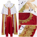 Musical Hamilton King George III Cosplay Costume Medieval Colonial Outfit - AwwwCos