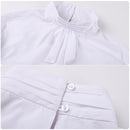 Musical Opera Hamilton Cosplay Costume Medieval Men Blue/White Uniform - AwwwCos