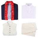 Musical Opera Hamilton Alexander Red Uniform Medieval Concert Cosplay Costume - AwwwCos