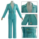 Alien Stage Blink Gone Luka Cosplay Costume Green Suit - AwwwCos