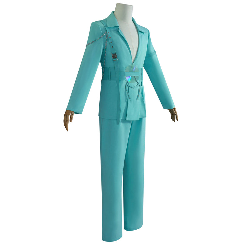 Alien Stage Blink Gone Luka Cosplay Costume Green Suit