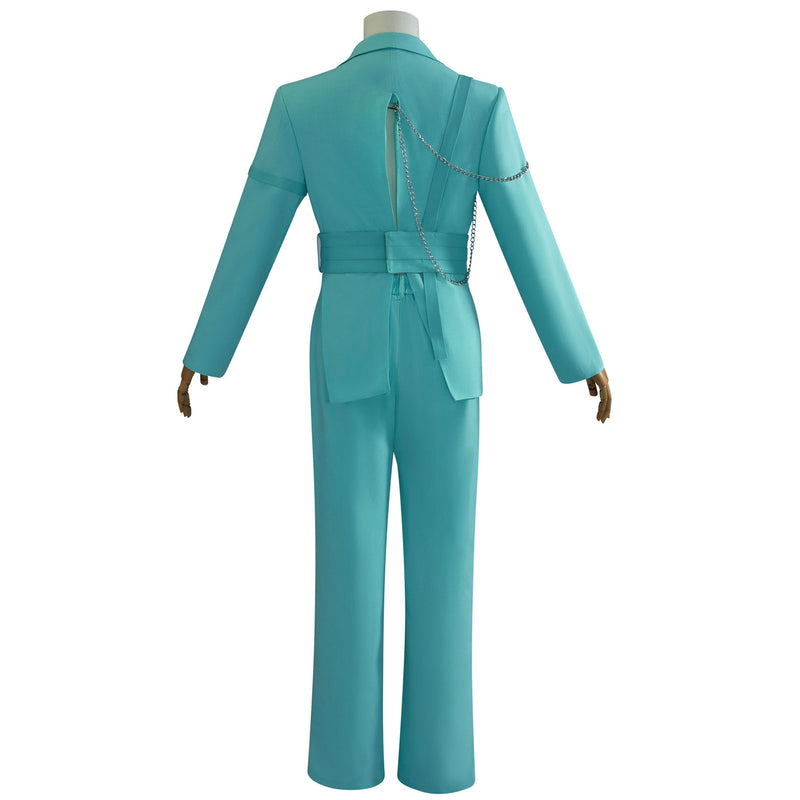 Alien Stage Blink Gone Luka Cosplay Costume Green Suit