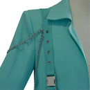 Alien Stage Blink Gone Luka Cosplay Costume Green Suit - AwwwCos