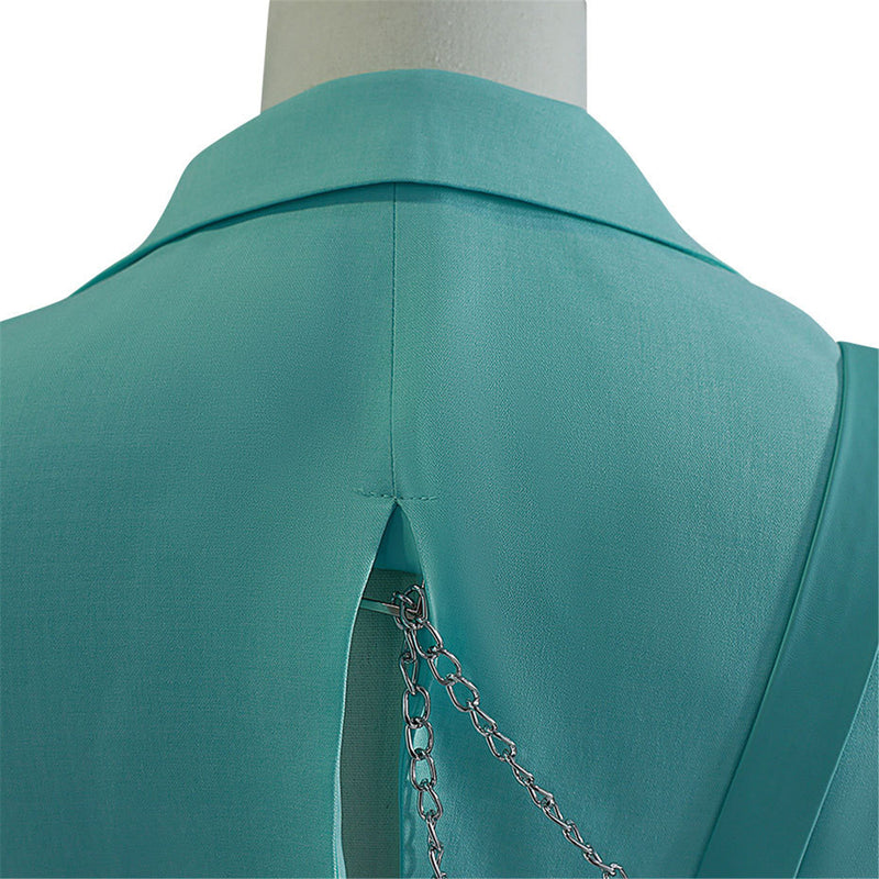 Alien Stage Blink Gone Luka Cosplay Costume Green Suit