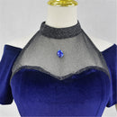 Alien Stage Mizi Cosplay Costume Royal Blue Dress - AwwwCos