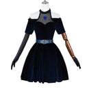 Alien Stage Mizi Cosplay Costume Women Blue Velvet Dress - AwwwCos