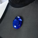 Alien Stage Mizi Cosplay Costume Women Blue Velvet Dress - AwwwCos