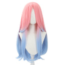 Alien Stage R5 Ivan Black Hair Mizi Pink Gradient Blue Cosplay Wig - AwwwCos