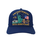 American US 250th Anniversary Hat 1776-2026 Patriotic Eagle Adjustable Cotton Cap