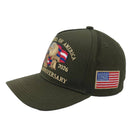 American US 250th Anniversary Hat 1776-2026 Patriotic Eagle Adjustable Cotton Cap