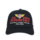 American US 250th Anniversary Hat 1776-2026 Patriotic Eagle Adjustable Cotton Cap