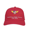 American US 250th Anniversary Hat 1776-2026 Patriotic Eagle Adjustable Cotton Cap