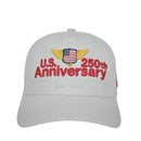 American US 250th Anniversary Hat 1776-2026 Patriotic Eagle Adjustable Cotton Cap