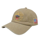 American US 250th Anniversary Hat 1776-2026 Patriotic Eagle Adjustable Cotton Cap
