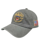 American US 250th Anniversary Hat 1776-2026 Patriotic Eagle Adjustable Cotton Cap