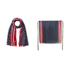 American US Patriotic Scarf Veterans Day Cosplay Prop Accessories Party Supplies