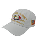 American US 250th Anniversary Hat 1776-2026 Patriotic Eagle Adjustable Cotton Cap