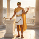Ancient Roman Gods Cosplay Costume Party Stage Performance Outfits Toga