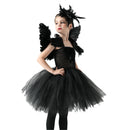 Angels Devils Girl Cosplay Tutu Gothic Vampire Black Swan Dress - AwwwCos