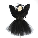 Angels Devils Girl Cosplay Tutu Gothic Vampire Black Swan Dress - AwwwCos