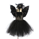 Angels Devils Girl Cosplay Tutu Gothic Vampire Black Swan Dress - AwwwCos
