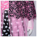 Anime Monster High Draculaura Cosplay Costume Girl Pink Dress Cloak - AwwwCos