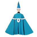 Anime Atelier of Witch Hat Coco Cosplay Costume Blue Cloak Pointed Hat