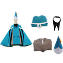 Anime Atelier of Witch Hat Coco Cosplay Costume Blue Cloak Pointed Hat