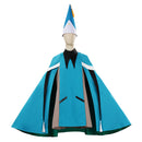 Anime Atelier of Witch Hat Coco Cosplay Costume Blue Cloak Pointed Hat