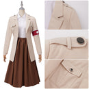 Anime Attack On Titan Pieck Finger Cosplay Costume Jacket Shirt Skirt - AwwwCos