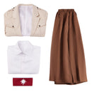 Anime Attack On Titan Pieck Finger Cosplay Costume Jacket Shirt Skirt - AwwwCos