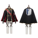 Anime Attack on Titan Levi Ackerman Cosplay Costume Performance Uniform - AwwwCos