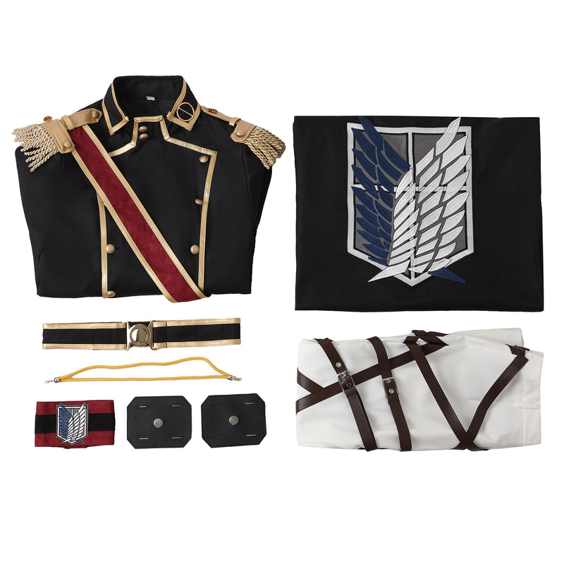 Anime Attack on Titan Levi Ackerman Cosplay Costume Performance Uniform - AwwwCos