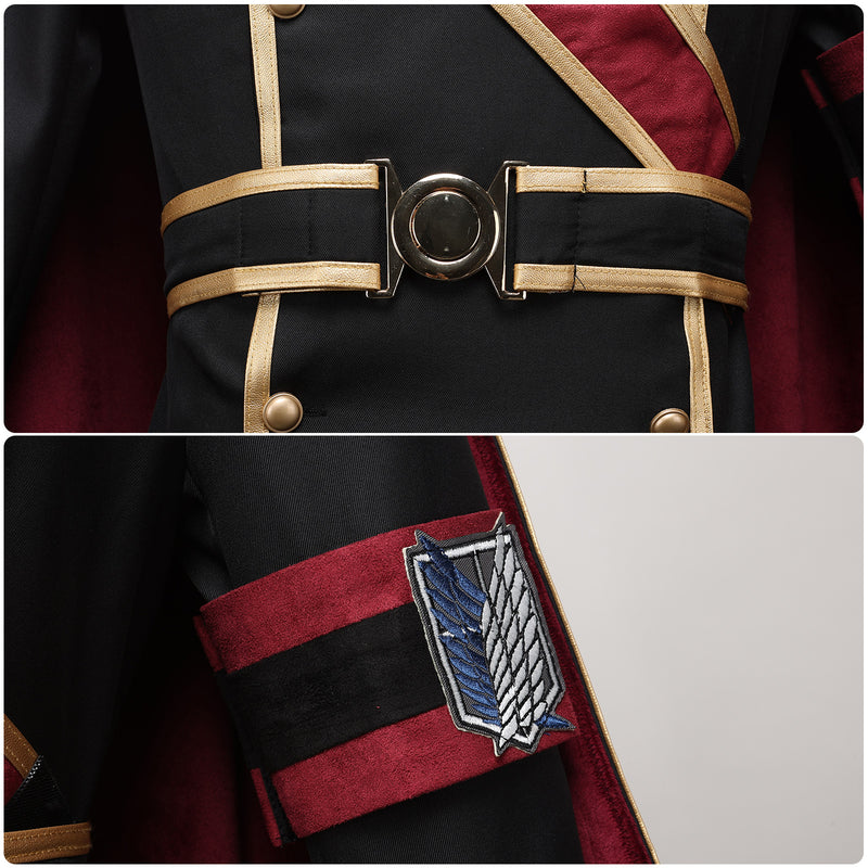 Anime Attack on Titan Levi Ackerman Cosplay Costume Performance Uniform - AwwwCos