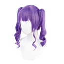 Anime BanG Dream Udagawa Ako Cosplay Wig Purple Curly Hair