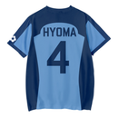 Anime Blue Lock Cosplay Costume Digital Printing Simple Casual Short Sleeve T-Shirt - AwwwCos