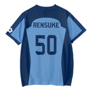 Anime Blue Lock Cosplay Costume Digital Printing Simple Casual Short Sleeve T-Shirt - AwwwCos