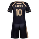 Anime Blue Lock Munchen Yoichi Isagi Cosplay Costume T-Shirt Pants - AwwwCos