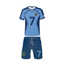 Anime Blue Lock Munchen Yoichi Isagi Cosplay Short Sleeved T-Shirt Shorts - AwwwCos