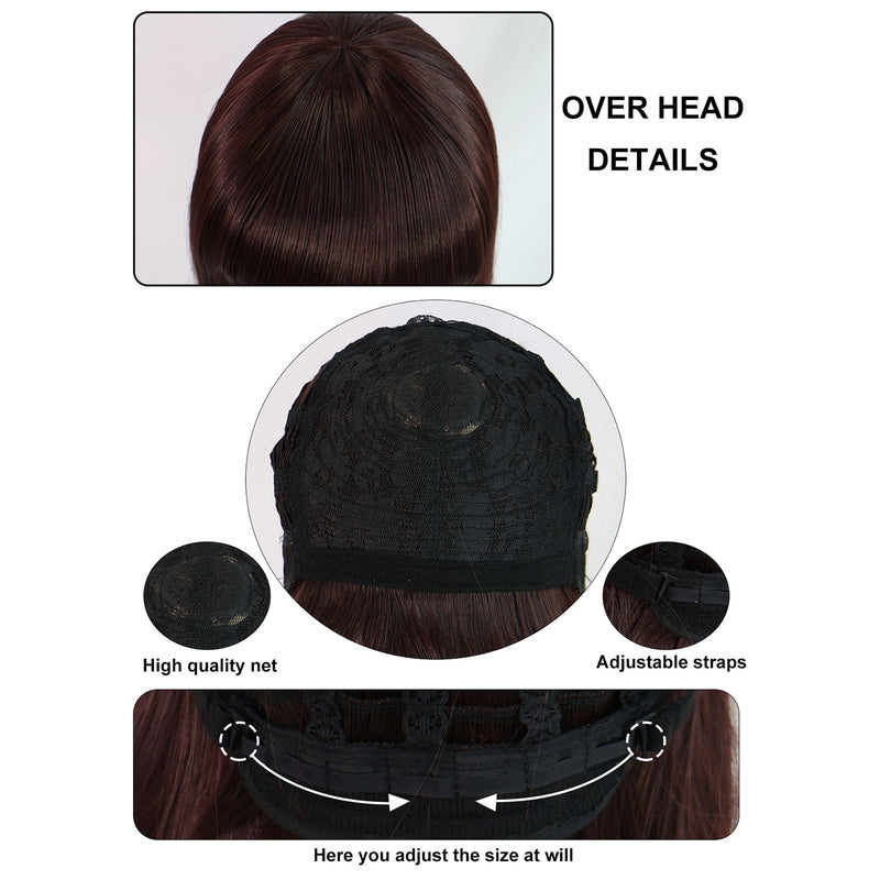 Anime Bungo Stray Dogs Akiko Yosano Cosplay Bobo Wig