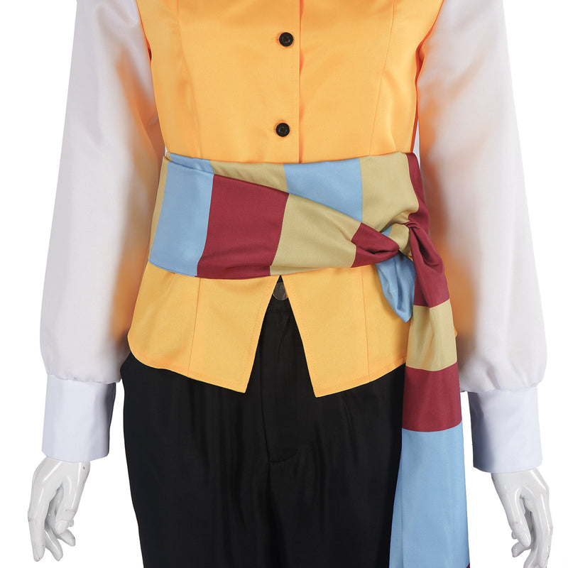 Anime Castlevania: Nocturne Judge Cosplay Costume Top Pants