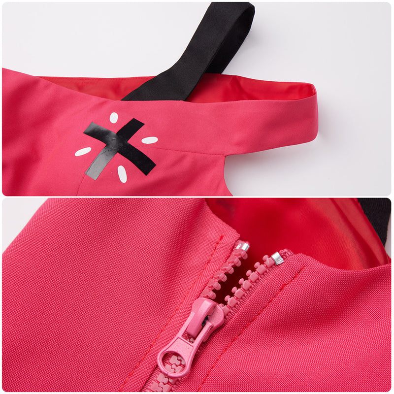AwwwCos Anime Hazbin Hotel Cherri Bomb Costume Cutting Holes Suit Tops Shirt Pants Halloween Outfit Clothes Uniform