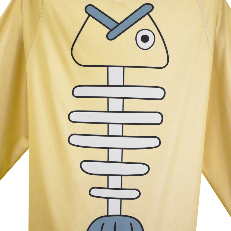 Anime Dandadan Ayase Seiko Cosplay Costume printed Yellow T-Shirt - AwwwCos