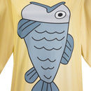 Anime Dandadan Ayase Seiko Cosplay Costume printed Yellow T-Shirt - AwwwCos