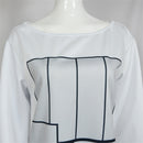 Anime Dandadan Momo Ayase Cosplay Costume white printed T-Shirt - AwwwCos